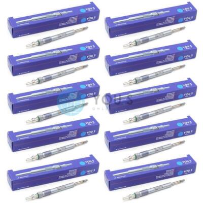 10 x YOU.S Orig. Glühkerzen für OPEL LANCIA FIAT ALFA ROMEO 1.3 D CDTi 55238404