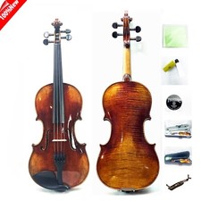  Andreas Gagliano Violin Outfit 4/4-1/2 VN401K-B Maintenance Pack Set Up U.S.A