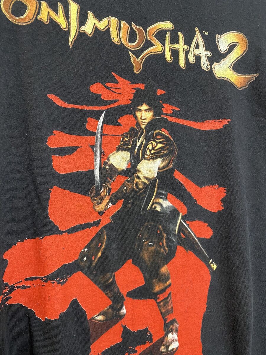 Vintage Onimusha 2 Promo Size X-Large XL T-Shirt - Capcom Vintage Onimusha 2 Promo Size X-Large XL T-Shirt - Capcom