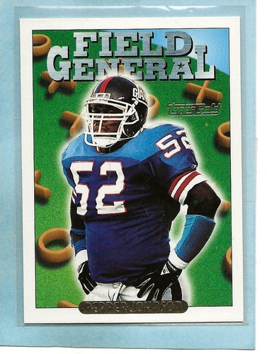 PEPPER JOHNSON - 1993 Topps - "Gold" - "Field General" - #296 - $1.00 Shipping