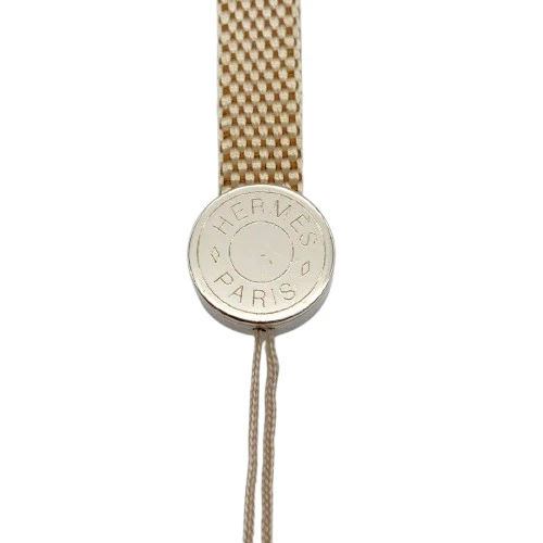 Correa para teléfono celular HERMES serie lona beige longitud 19,5 cm accesorio para teléfono con caja Foto 2 de 4