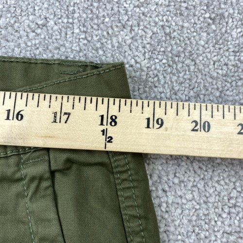 Pantalones chinos Matchstick Argus para hombre XXL/36 verde frente plano bolsillo para monedas - Imagen 7 de 9