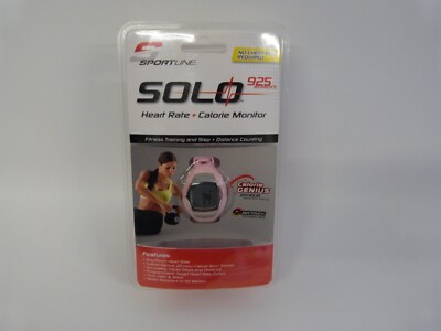 Sportline Solo 925 Multifunktions Fitnessuhr Pulsmesser Kalorien Schritt