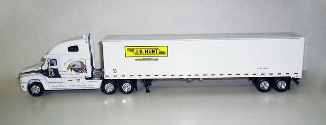 jb hunt diecast truck