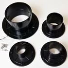 Tankdurchführung ABS Filter Folie Behälter Flansch Foliendurchführung Koi Teich