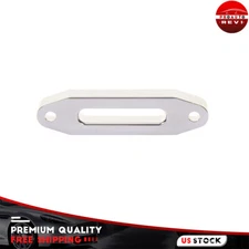 Aluminum Hawse Fairlead for Synthetic Winch Rope Cable Lead Guide ATV Universal