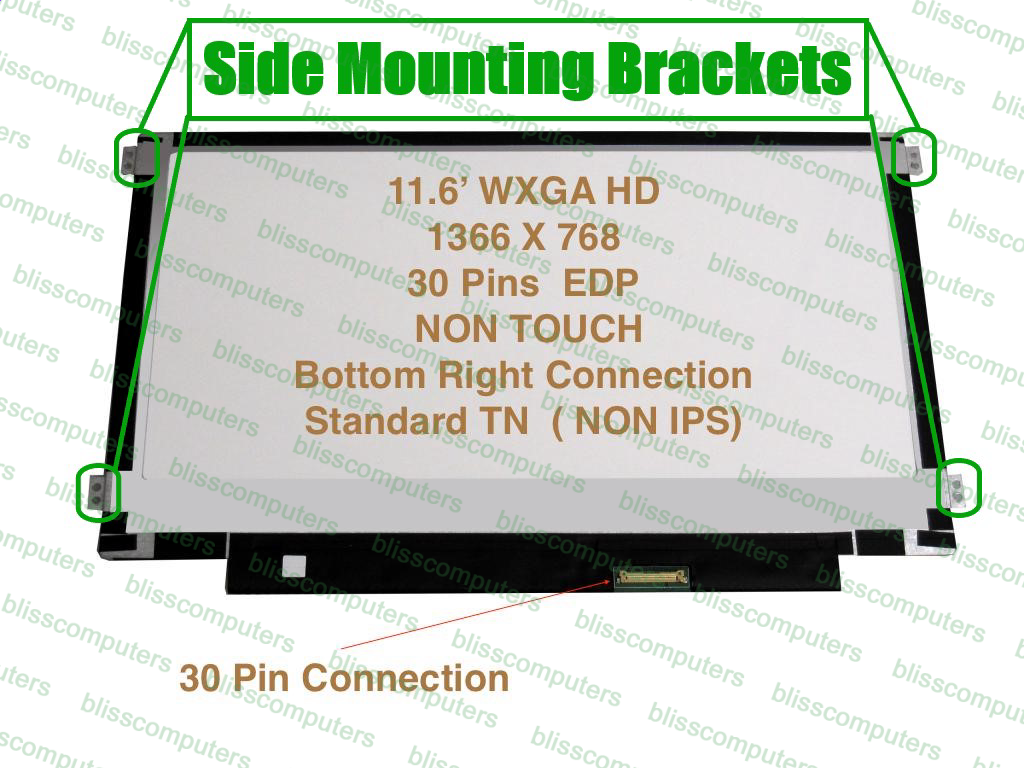 B116XTN02.3 H/W:5A F/W:0 eDP Screen 11.6