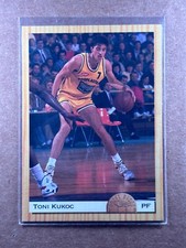 1993 Classic Draft Picks #10 Toni Kukoc Rookie Basketball Card. rookie card picture