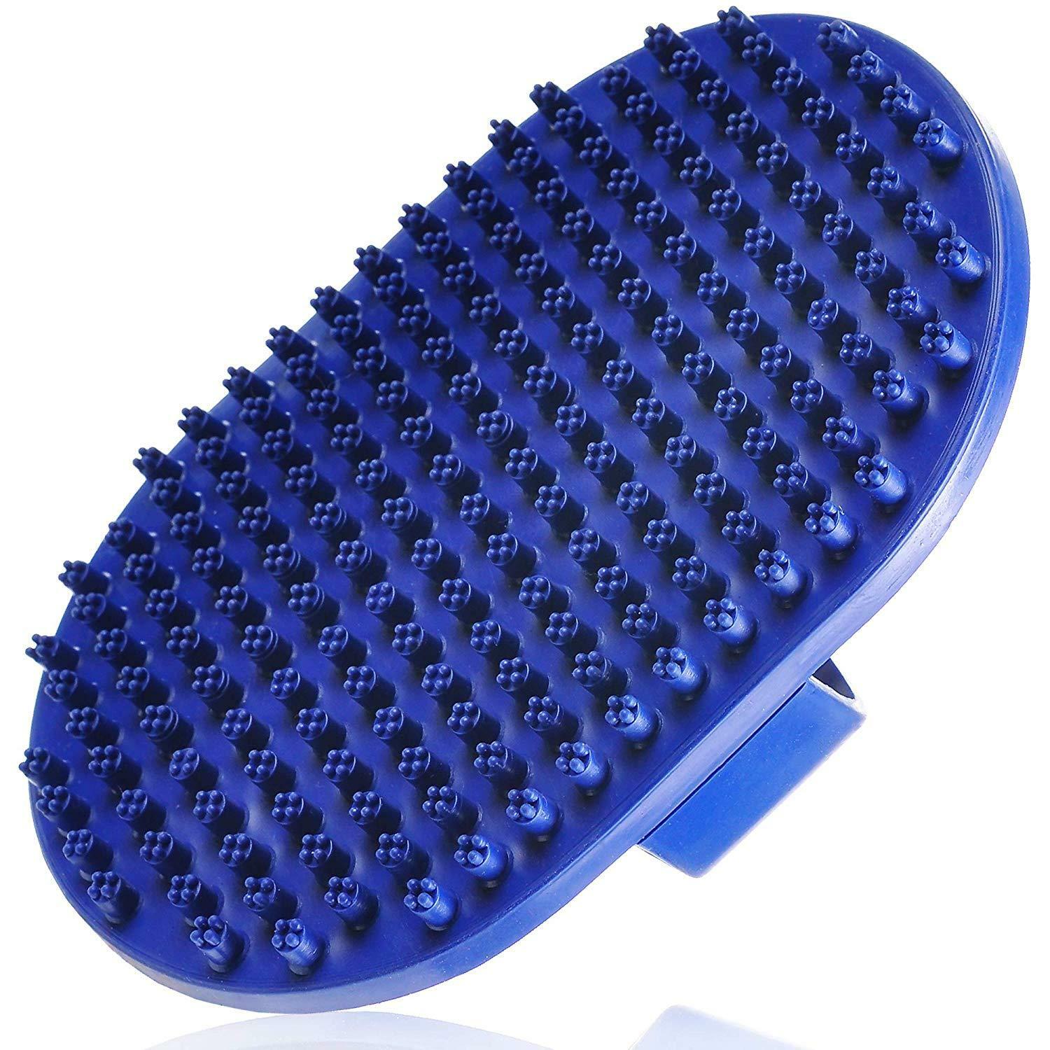 Grooming Brush Bath Rubber Pet Shampoo Brush Dogs And Cats With