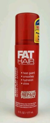 Samy FAT HAIR Amplifying Blow Dry Spray 6 oz Bottle DISCONTINUED ''0'' Calorie