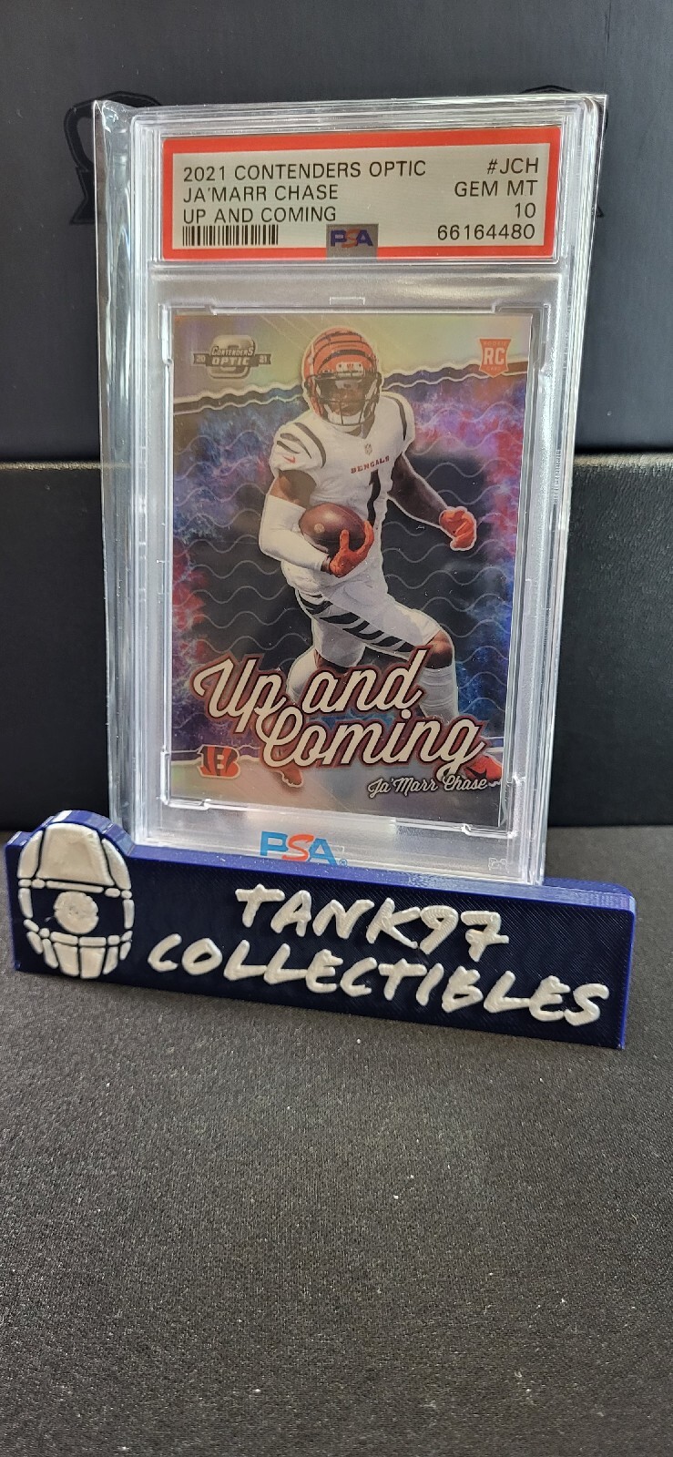 JaMarr Chase Panini Contenders Optic Up and Coming #JCH Base