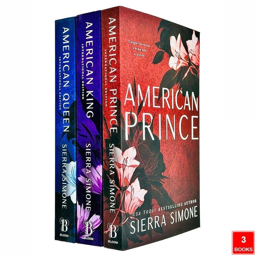 New Camelot Series Collection 3 Book Set By Sierra Simone American Prince, Queen