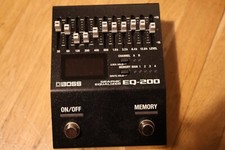 BOSS EQ 200 Graphic Equalizer for Guitar and ...