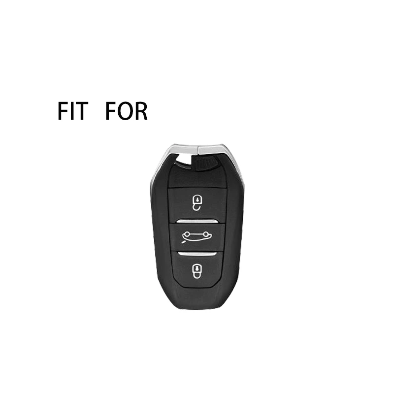 Funda Silicona Aleación Zinc Llave Coche Peugeot Citroen Opel DS 308 4008 C4 Foto 2 de 4