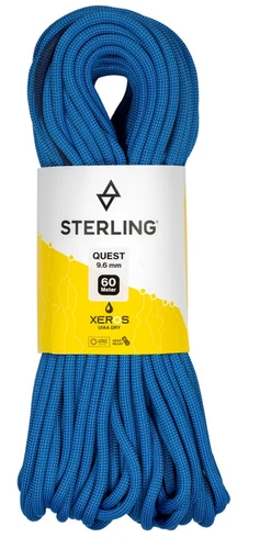 Sterling Ropes - Quest 9,6mm Xeros blue 60m Kletterseil Einfachseil