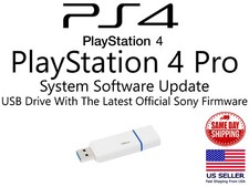 PlayStation 4 Pro Update Install Usb Flash Drive Latest official Sony Firmware
