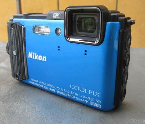 Nikon Digital Camera COOLPIX AW130 Waterproof BLUE UHD 4K