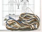 Country Cottage Needleworks BEACH COUPLE  X-Stitch Chart w/ SILK summer — photo 2