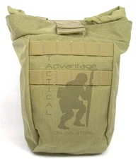 BAE Systems ECLiPSE Large Mounted DUMP Bag MOLLE Pouch - MJK khaki