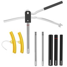 Dirt Bike Tire Changing Tool Kit , Comes with 15/17/20/25mm Axles, Silver