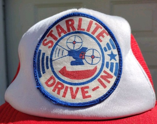 Vintage Starlite Drive in Kappe (Kino) Projektor Patch Mesh Snapback. - Bild 2 von 12