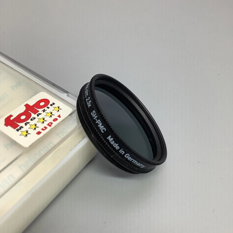 Heliopan ES 37mm Circular Polarizer 2.5x SH-PMC Filter - Image 3 of 4