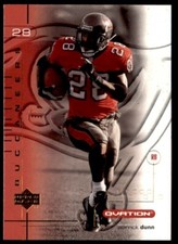 2001 Upper Deck Ovation Warrick Dunn Tampa Bay Buccaneers #83