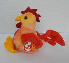 Ty  Beanie Babies  'Strut' The Rooster  1996  w/Hang Tag