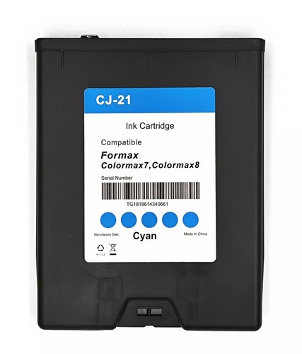 Compatible with OEM Formax CJ-21 CJ-22 & CJ-23 Memjet 3 pk C,M,Y Ink Cartridges - 第 1/5 張圖片