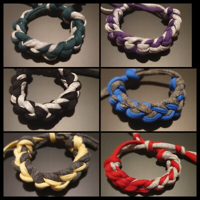 1x Fabric Chewelry Chew Bracelets Uniform Colour ADHD Autism Anxiety  Sensory UK