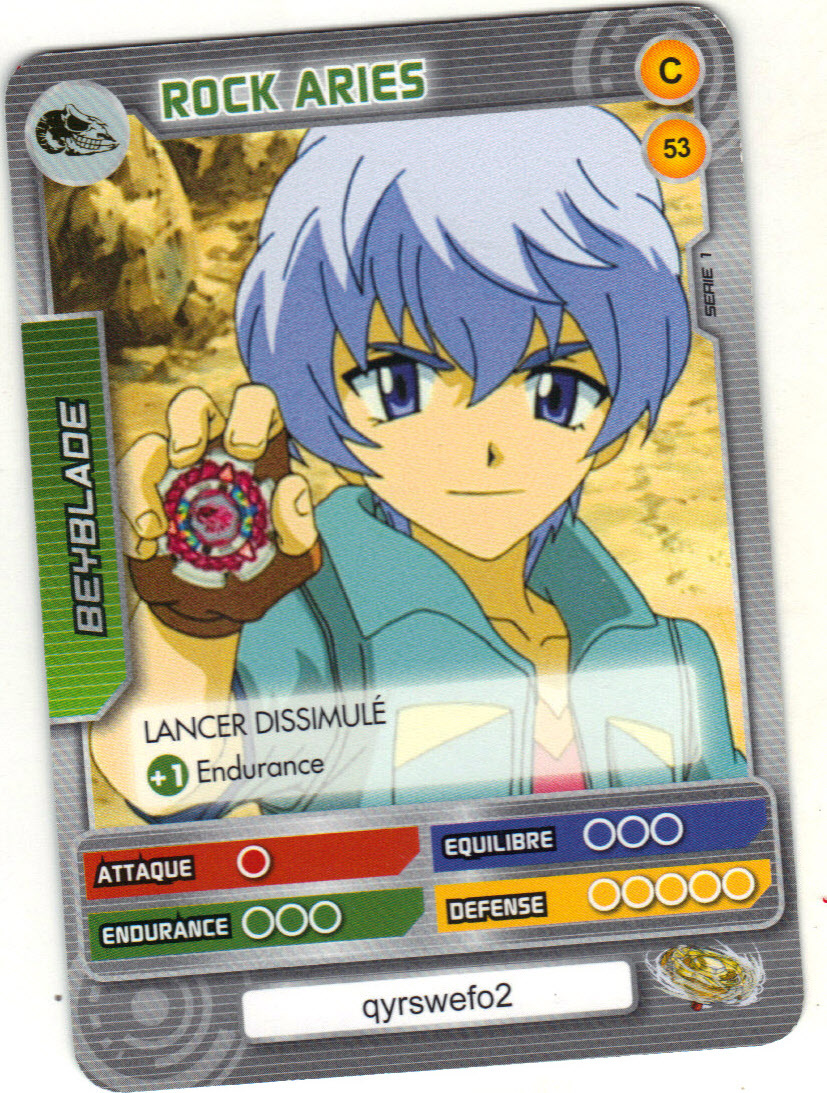 Beyblade C-53 Rock Aries (A1402