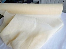 5 yards cotton ivory off white natural soft flowing GAUZE 47" wide sheer fabric