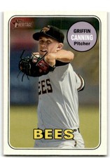 2018 TOPPS HERITAGE MINOR LEAGUE GRIFFIN CANNING SALT LAKE BEES #148