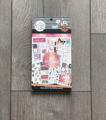 Happy Planner   Color Story / Mini Sticker Book   30 Seiten   NEU