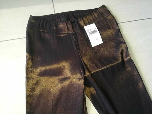 pantalone tregging bronzo S goldenpoint nuovo | eBay