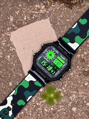 Casio AE1200 MOD – Édition Camouflage Désert, Customisée Et Multifonction