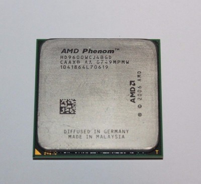 AMD Phenom 9600 - 2,3 GHz Quad-Core (HD9600WCJ4BGD) Prozessor + Wärmeleitpaste