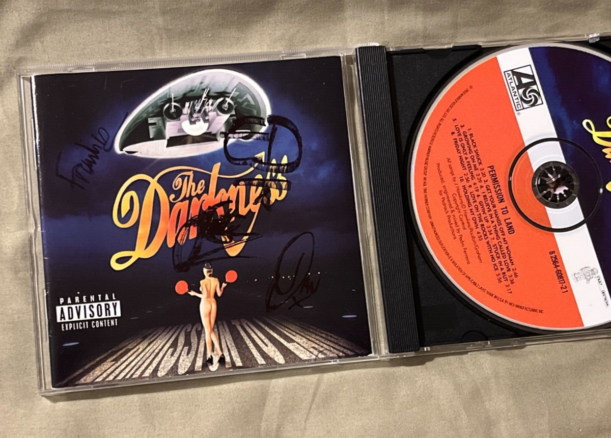 The Darkness のサイン入りCD The Darkness のサイン入りCD The Darkness のサイン入りCD The