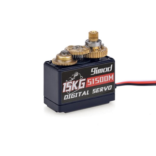 9imod S1500M Metal Gear Digital Servo Motor Lenkservo für 1/8 1/10 RC Auto - Bild 10 von 12