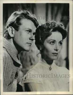#ad 1962 Press Photo Don Murray and Dana Wynter in Shake Hands With the Devil $33.99