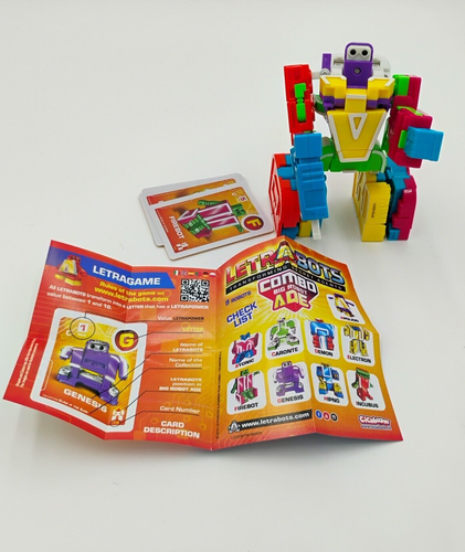 Letrabots Combo BIG ROBOT ADE Transforming Alphabet Figure