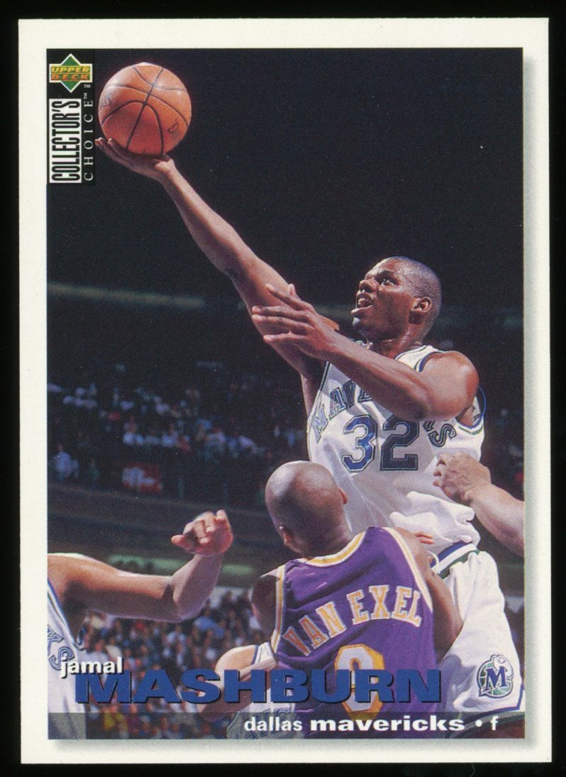 1995-96 Upper Deck Collector's Choice Jamal Mashburn Card #307