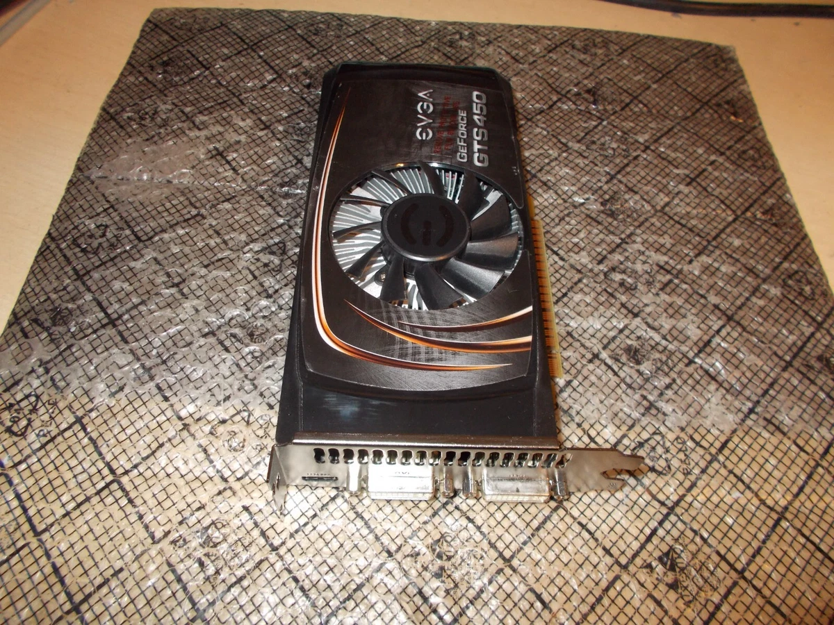 eVGA Nvidia GeForce GTS 450 1GB PCI E SLI Video Card DVI HDMI 01G P3 1450 TR