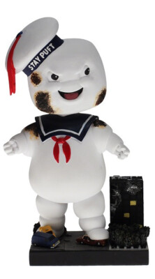 Ghostbusters Stay Puft Scorch Bobblehead Headknocker  action figur  NEU