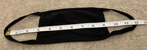 50 Count Kids Black Cotton Face Mask Reusable Washable (Brand New) - Picture 3 of 5