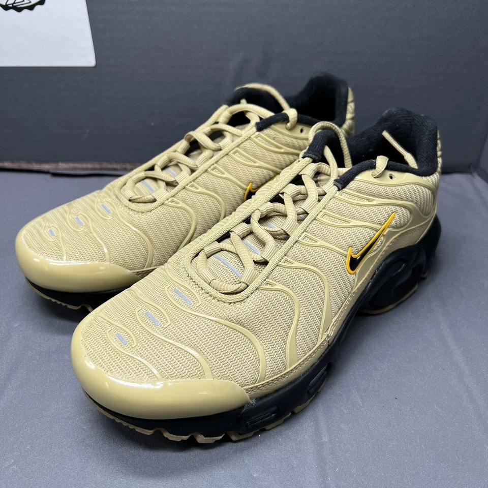 Nike Air Max Plus GS Wheat Grass Black DZ6308-700 Youth Size 4.5Y Women Sz 6 New - Image 2 of 4