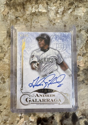 #ad 2015 Topps Five Star Autographs Andres Galarraga #FSA AG Gold 42 50 AU $35.00
