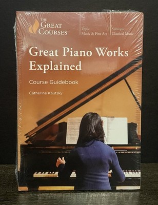 NEW & SEALED The Great Courses: Great Piano Works Explained DVD & Guidebook 2022