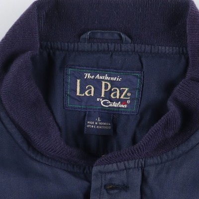 Vintage 90'S Catalina La Paz Derby Jacket with Cup Shoulders Men's