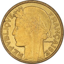 Monnaie, France, Morlon, 2 Francs, 1931, TTB+, Bronze-Aluminium, Gadoury:535